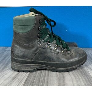 Raichle Switzerland Mountaineering Hiking Boots UK 6.5‎ Mens Size 7 M Leather